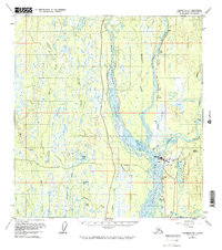 Talkeetna B-1 1958 topographic map thumbnail