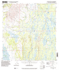 Talkeetna B-2 1994 topographic map thumbnail