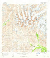 Talkeetna B-6 1958 topographic map thumbnail