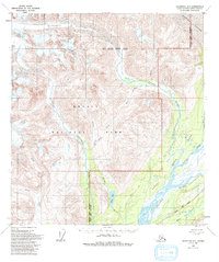Talkeetna D-1 topographic map thumbnail