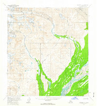 Talkeetna D-1 1958 topographic map thumbnail