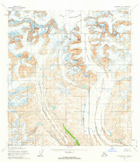 Talkeetna D-2 1958 topographic map thumbnail