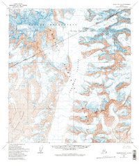 Talkeetna D-3 1958 topographic map thumbnail