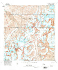 Talkeetna D-4 1958 topographic map thumbnail