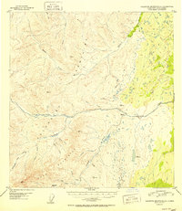 Talkeetna Mountains A-1 topographic map thumbnail