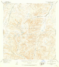 Talkeetna Mountains A-2 topographic map thumbnail