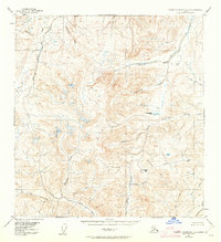Talkeetna Mountains A-2 1951 topographic map thumbnail