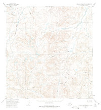Talkeetna Mountains A-2 1951 topographic map thumbnail