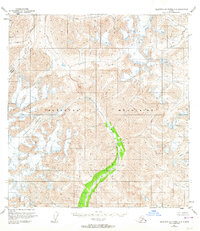 Talkeetna Mountains A-3 1951 topographic map thumbnail