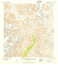 Talkeetna Mountains A-3 topographic map thumbnail