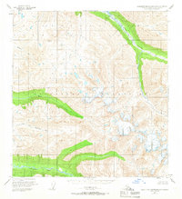 Talkeetna Mountains A-5 1950 topographic map thumbnail