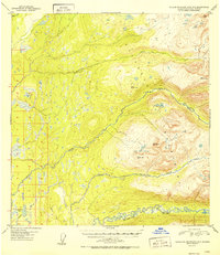 Talkeetna Mountains A-6 topographic map thumbnail