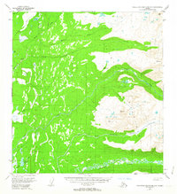Talkeetna Mountains A-6 1950 topographic map thumbnail