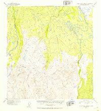 Talkeetna Mountains B-1 topographic map thumbnail