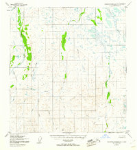 Talkeetna Mountains B-1 1951 topographic map thumbnail