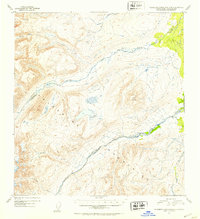 Talkeetna Mountains B-2 topographic map thumbnail