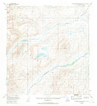 Talkeetna Mountains B-2 1951 topographic map thumbnail