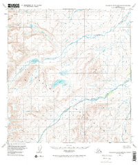Talkeetna Mountains B-2 1951 topographic map thumbnail