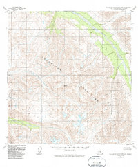 Talkeetna Mountains B-4 1950 topographic map thumbnail