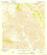 Talkeetna Mountains B-4 topographic map thumbnail