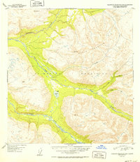 Talkeetna Mountains B-5 topographic map thumbnail