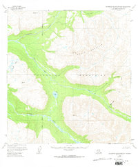 Talkeetna Mountains B-5 1950 topographic map thumbnail
