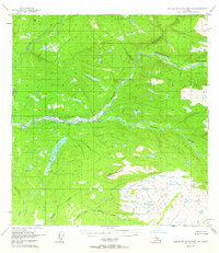 Talkeetna Mountains B-6 1949 topographic map thumbnail