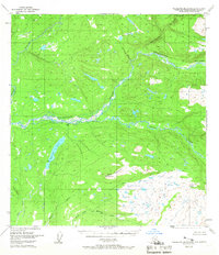 Talkeetna Mountains B-6 1949 topographic map thumbnail