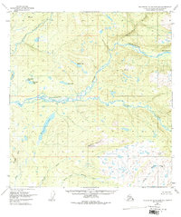 Talkeetna Mountains B-6 1949 topographic map thumbnail