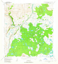 Talkeetna Mountains C-1 1951 topographic map thumbnail