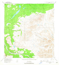 Talkeetna Mountains C-4 1951 topographic map thumbnail