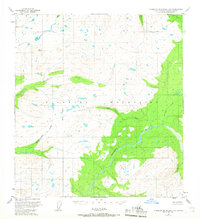 Talkeetna Mountains C-5 1950 topographic map thumbnail