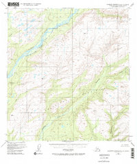 Talkeetna Mountains C-6 1949 topographic map thumbnail
