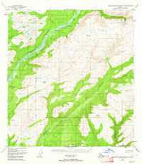 Talkeetna Mountains C-6 1949 topographic map thumbnail