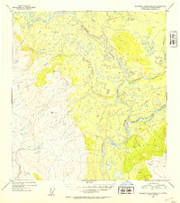 Talkeetna Mountains D-1 topographic map thumbnail