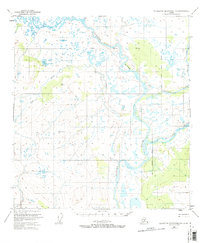 Talkeetna Mountains D-1 1951 topographic map thumbnail