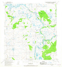 Talkeetna Mountains D-1 1951 topographic map thumbnail