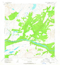 Talkeetna Mountains D-3 1951 topographic map thumbnail
