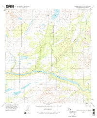 Talkeetna Mountains D-3 1951 topographic map thumbnail