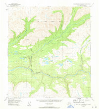 Talkeetna Mountains D-5 1950 topographic map thumbnail