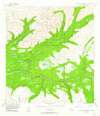 Talkeetna Mountains D-5 1950 topographic map thumbnail