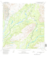 Talkeetna Mountains D-6 1951 topographic map thumbnail