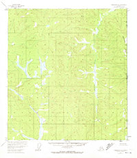 Tanacross A-1 1952 topographic map thumbnail