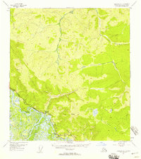 Tanacross A-2 1954 topographic map thumbnail