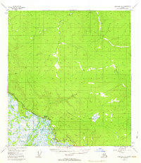 Tanacross A-2 1955 topographic map thumbnail
