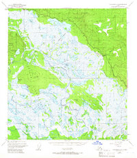 Tanacross A-3 1948 topographic map thumbnail