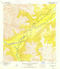 Tanacross A-5 1952 topographic map thumbnail