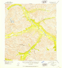 Tanacross A-6 topographic map thumbnail