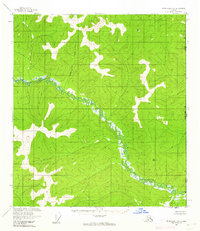Tanacross B-1 1956 topographic map thumbnail