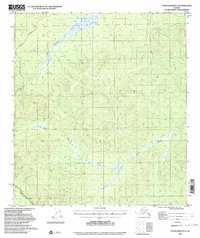 Tanacross B-3 1948 topographic map thumbnail